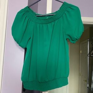 Off the shoulder blouse